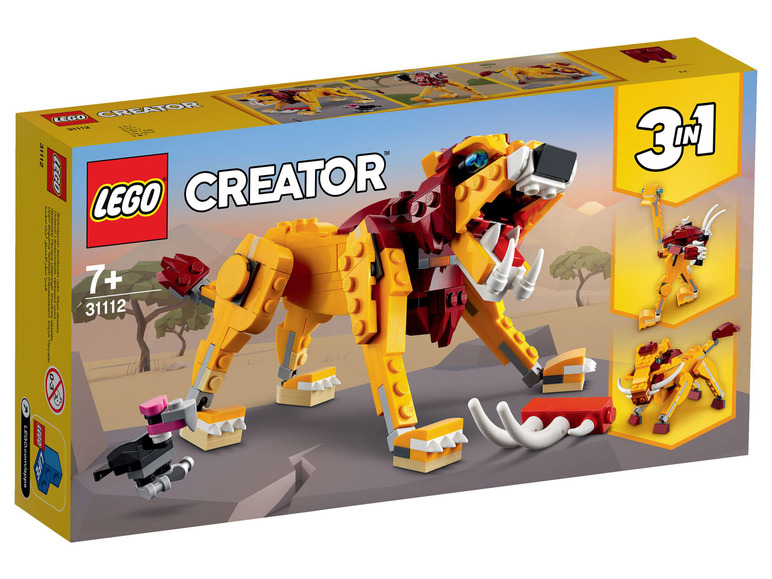 Gehe zu Vollbildansicht: LEGO® Creator 31112 »Wilder Löwe« - Bild 1