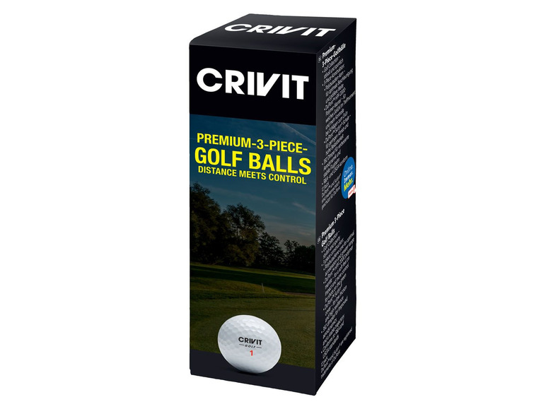 Gehe zu Vollbildansicht: CRIVIT® Golfbälle, 12 Stück, 3-Piece-Konstruktion - Bild 5