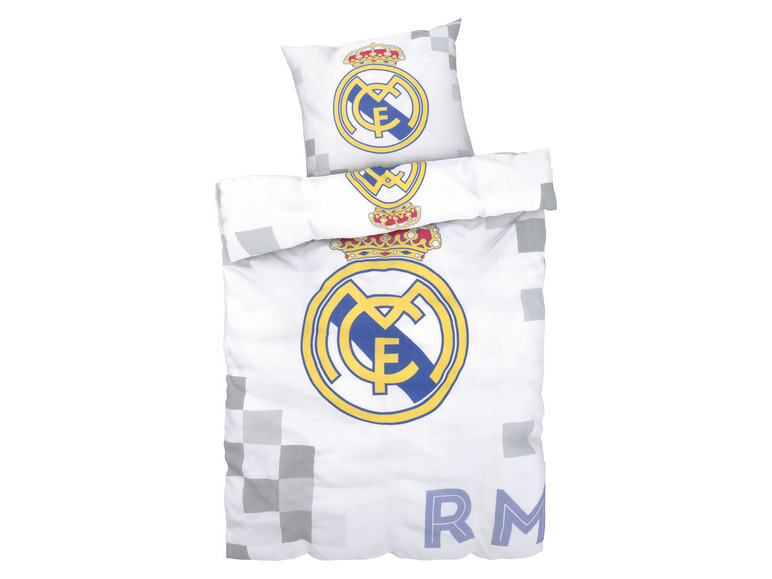 Gehe zu Vollbildansicht: Renforcé Bettwäsche »Real Madrid«, 135 x 200 cm - Bild 1