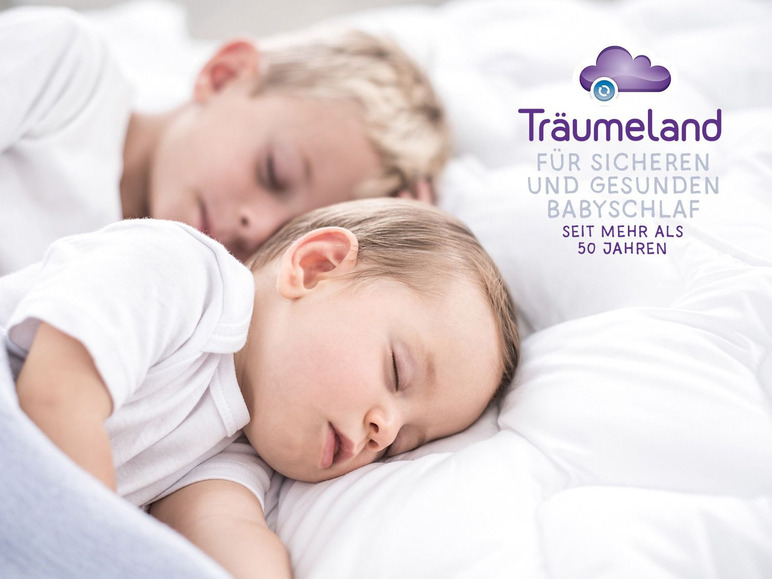 Gehe zu Vollbildansicht: Träumeland Baby- Kinderbettdecke »Tau«, mit Naturfaser TENCEL™, für Allergiker geeignet - Bild 4