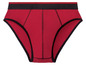 Rote Unterhose mit schwarzem Bund