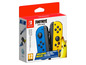 Nintendo Switch mit gelben und blauen Joy-Con Controllern, Fortnite Edition