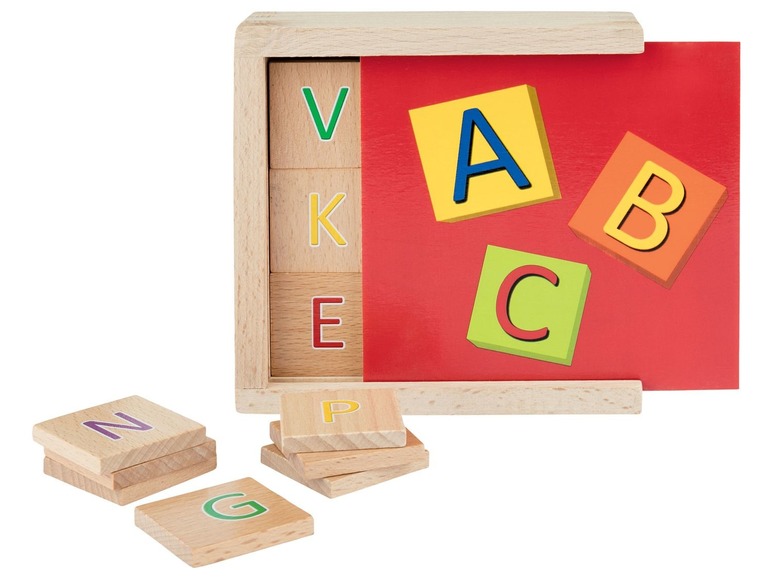 Gehe zu Vollbildansicht: Playtive JUNIOR PLAYTIVE® JUNIOR Kinder Lernspiel, mit Aufbewahrungsbox, aus Holz - Bild 10