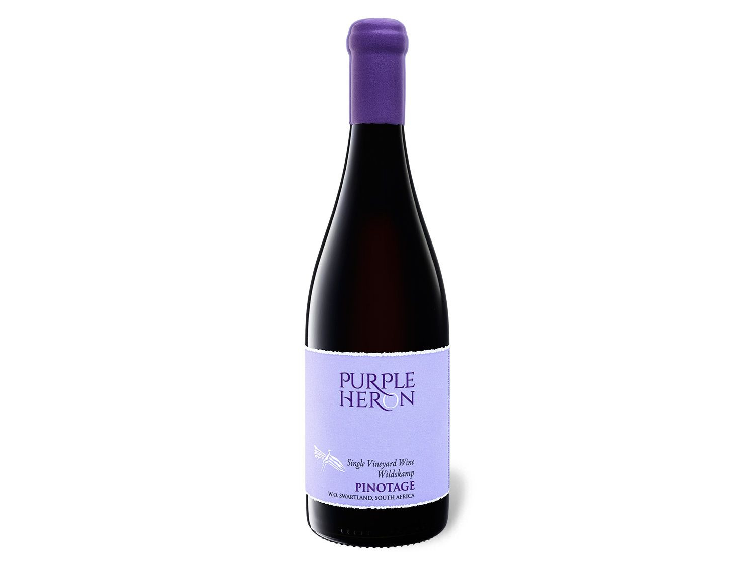 trocken Heron Rotwein 2018 Südafrika Purple Pinotage