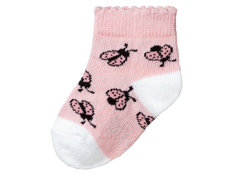 Gehe zu Vollbildansicht: lupilu® 5 Paar Socken Baby, mit Bio-Baumwolle - Bild 4