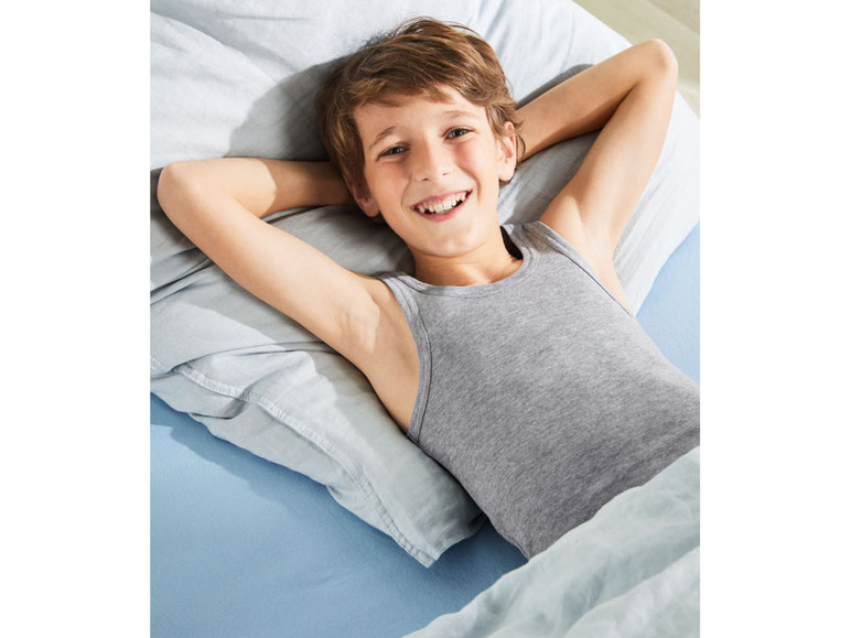 Gehe zu Vollbildansicht: pepperts!® Unterhemd Jungen, 2er Set, mit Baumwolle - Bild 12