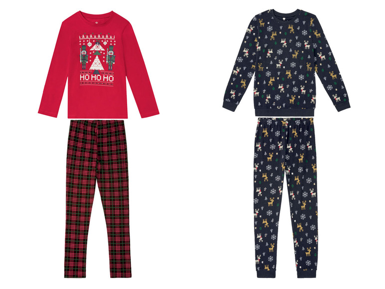 Gehe zu Vollbildansicht: pepperts Jungen Weihnachts-Pyjama, mit Baumwolle - Bild 1
