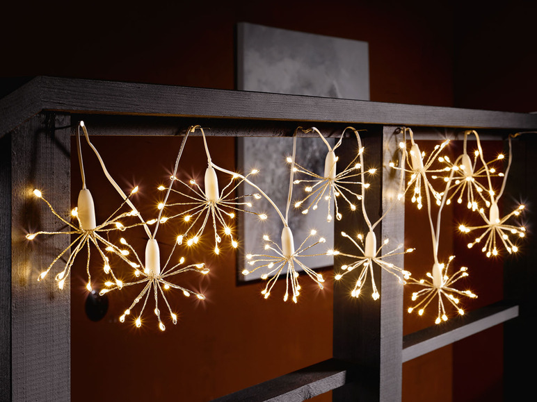 Gehe zu Vollbildansicht: LIVARNO home Lichterkette Dandelion, mit 200 LEDs - Bild 16