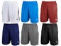 Sechs verschiedene Farben von Puma Fußballshorts