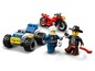 LEGO City Polizeiauto, Motorrad und Minifiguren.