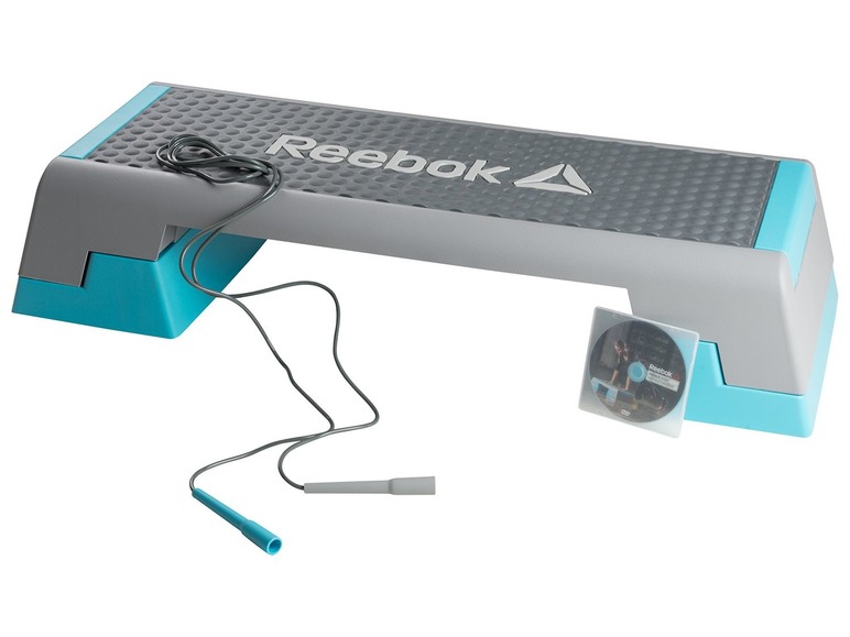 Gehe zu Vollbildansicht: Reebok Step Set inkl. Springseil - Bild 1