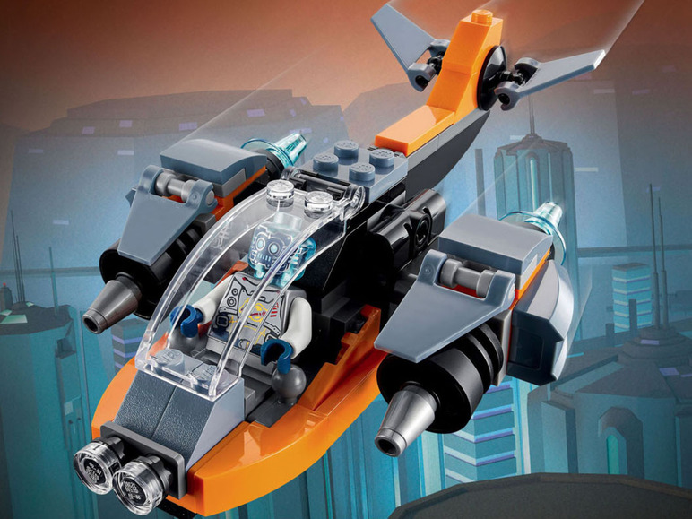 Gehe zu Vollbildansicht: LEGO® Creator 31111 »Cyber-Drohne« - Bild 5