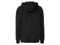 Schwarzer Kapuzenpullover