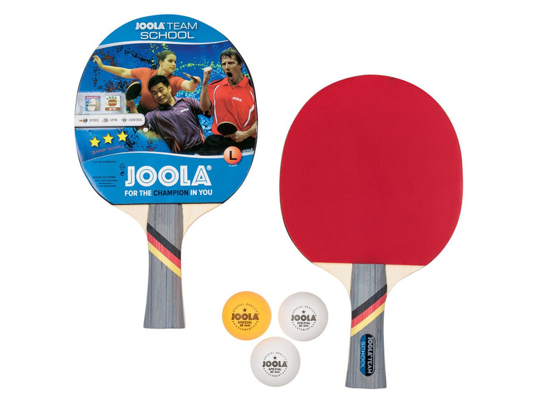 Gehe zu Vollbildansicht: JOOLA Tischtennis-Set »Team School«, 4 Schläger, 8 Bälle - Bild 3
