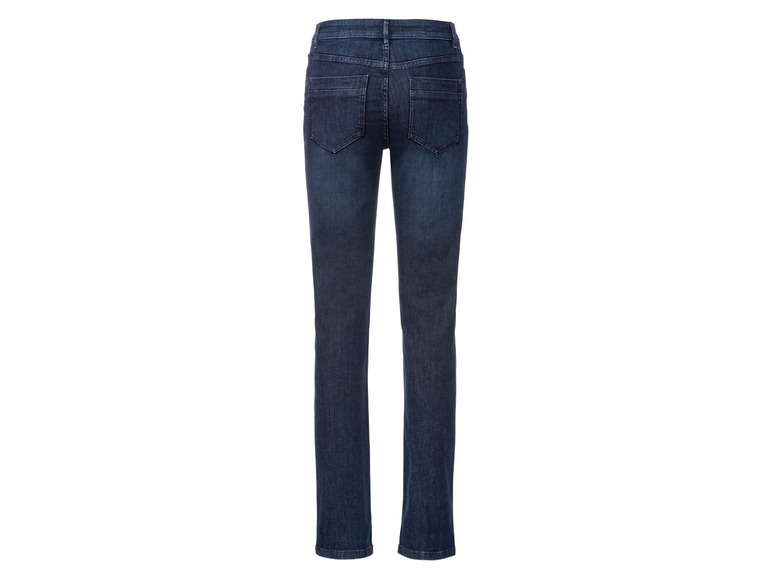 Gehe zu Vollbildansicht: esmara® Damen Jeans, schmal geschnitten, mit normaler Leibhöhe - Bild 3