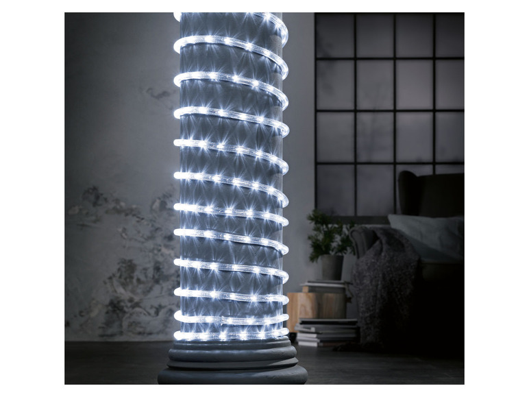 Gehe zu Vollbildansicht: Livarno Home LED Lichterschlauch, 10 m, für innen und außen - Bild 6