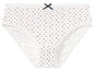 Weiße Unterhose mit Herzchenmuster