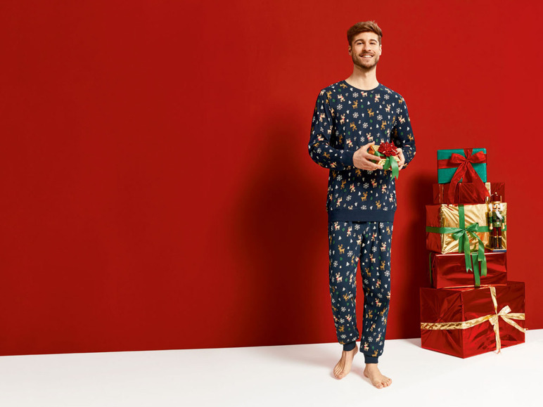 Gehe zu Vollbildansicht: LIVERGY Herren Weihnachts-Pyjama - Bild 10