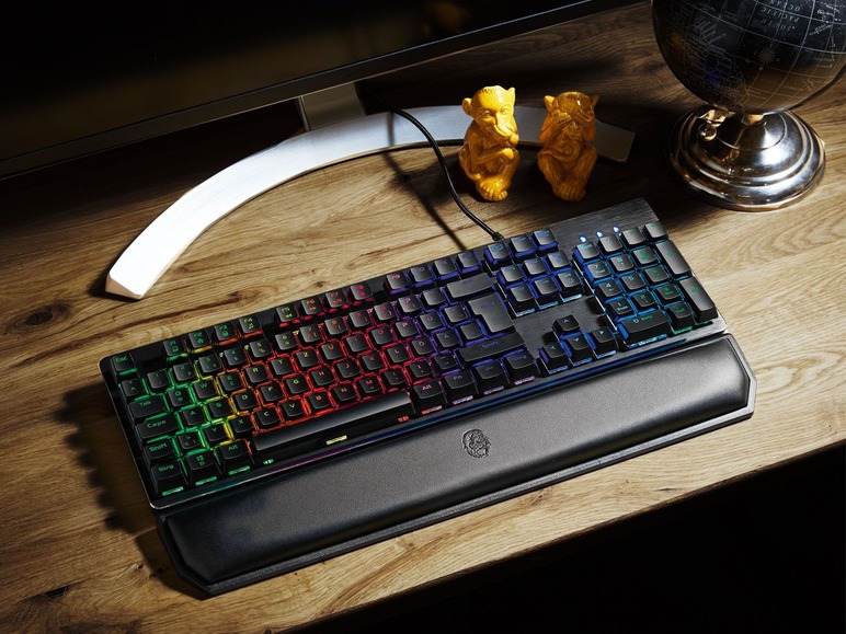 Gehe zu Vollbildansicht: SILVERCREST® Gaming Keyboard Semi-Mechanical RGB INT 1000 - Bild 3