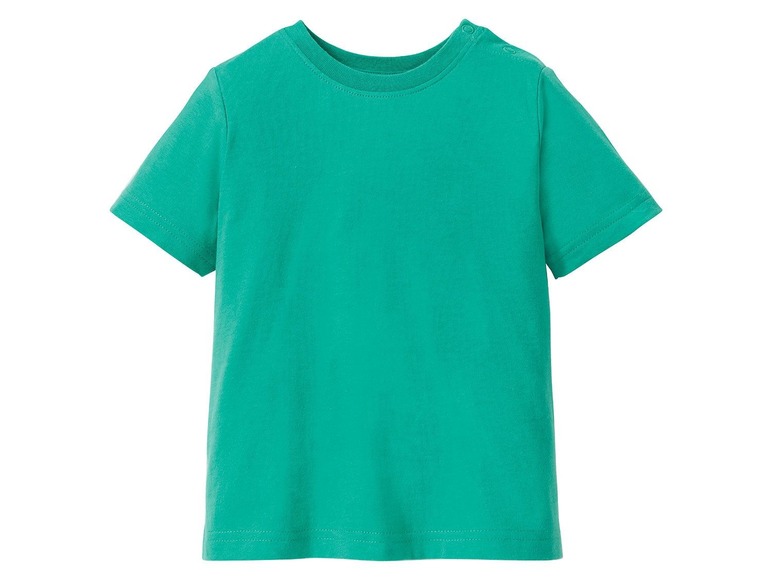 Gehe zu Vollbildansicht: LUPILU® Kleinkinder T-Shirt Jungen, 2 Stück, eins mit Krokodil-Print, aus reiner Baumwolle - Bild 24