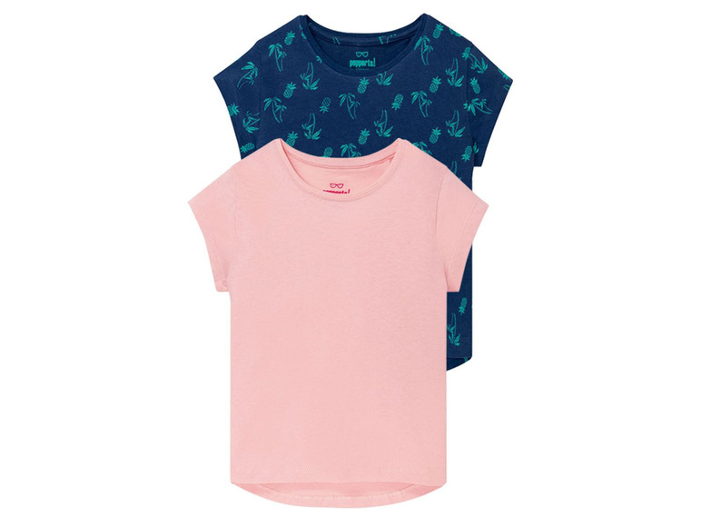 Gehe zu Vollbildansicht: PEPPERTS® T-Shirts Mädchen, 2 Stück, reine Baumwolle - Bild 8