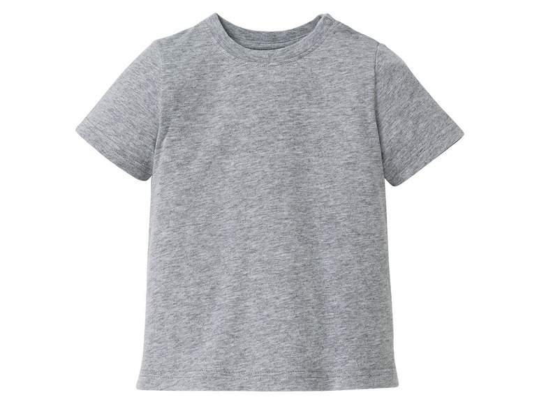 Gehe zu Vollbildansicht: LUPILU® Kleinkinder T-Shirt Jungen, 2 Stück, eins mit Krokodil-Print, aus reiner Baumwolle - Bild 16
