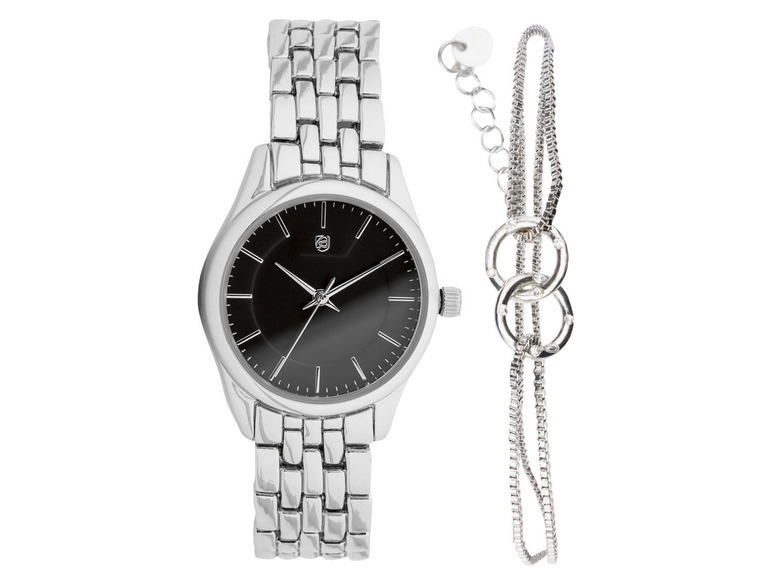 Gehe zu Vollbildansicht: AURIOL® Armbanduhr Damen, mit Metallgehäuse - Bild 2