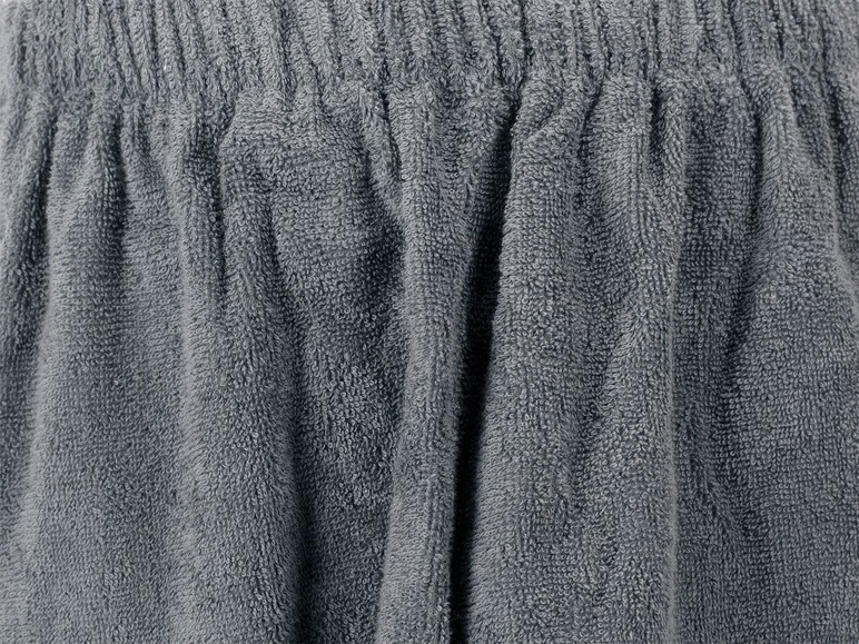 Gehe zu Vollbildansicht: Egeria Saunakilt Herren »Ben«, reine Baumwolle, 55 x 47, Knopfverschluss - Bild 6