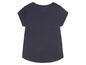 Ein dunkelblaues T-Shirt für Mädchen.