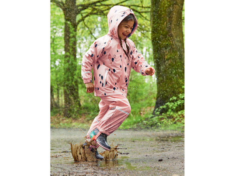 Gehe zu Vollbildansicht: LUPILU® Kleinkinder Regenstiefel Mädchen, mit Licht - Bild 19
