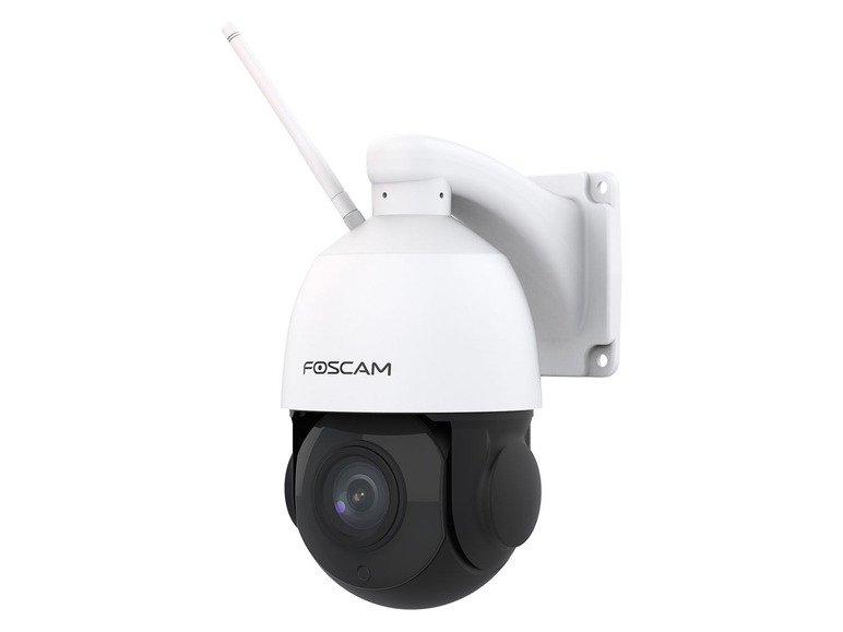 Gehe zu Vollbildansicht: Foscam SD2X 2MP 1080P Dual-Band WLAN PTZ Dome Überwachungskamera mit 18-fach optischem Zoom und Nachtsicht, inkl. 64 GB Mikro-SD Karte - Bild 1