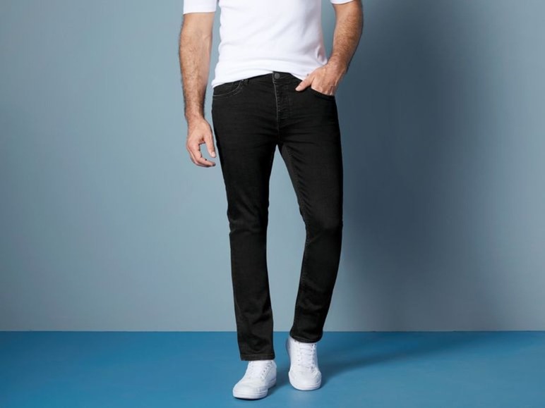 Gehe zu Vollbildansicht: LIVERGY® Herren Jeans Slim fit - Bild 3