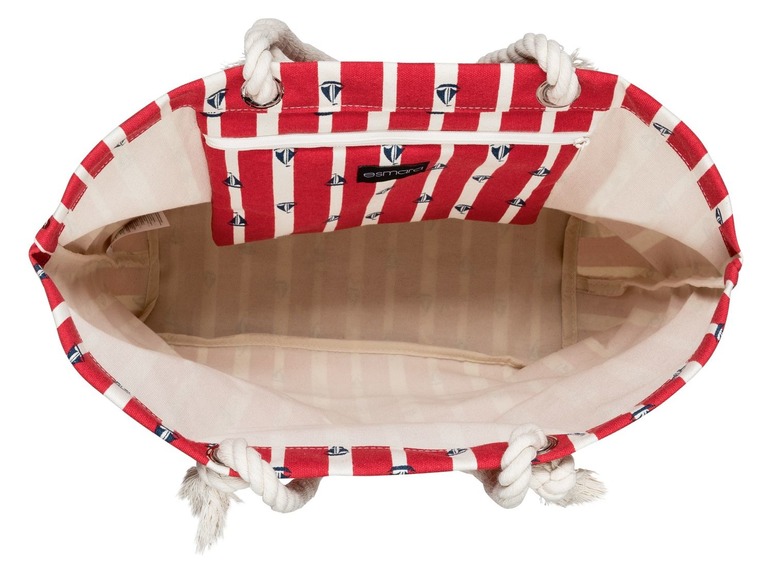 Gehe zu Vollbildansicht: ESMARA® Strandtasche/ Seesack, mit Reißverschluss, geräumiges Hauptfach, Innentasche - Bild 3