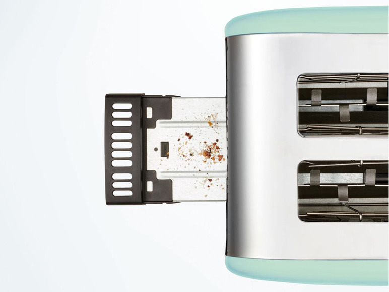Gehe zu Vollbildansicht: SILVERCREST® Toaster, 920 Watt, mit 6-Stufen-Bräunungsregler, abnehmbarer Brötchenaufsatz - Bild 12