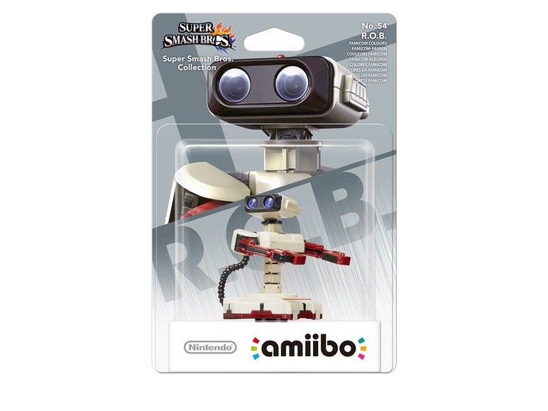 Gehe zu Vollbildansicht: Nintendo Interaktive Spielfigur »amiibo Smash R.O.B. Famicon-Farben #54«, Nintendo-Zubehör - Bild 1