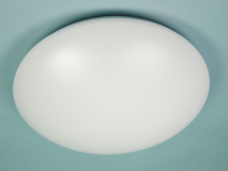 Gehe zu Vollbildansicht: Niermann Deckenschale Kunststoff LED, opal weiß - Bild 1