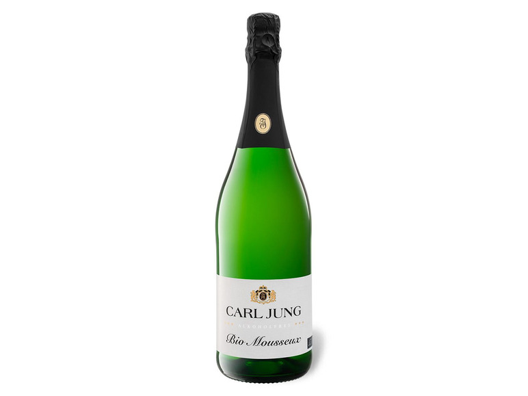 BIO Carl Jung Mousseux, schäumendes Getränk aus alkoholfreiem Wein | Alkoholfreie Weine & Sekte