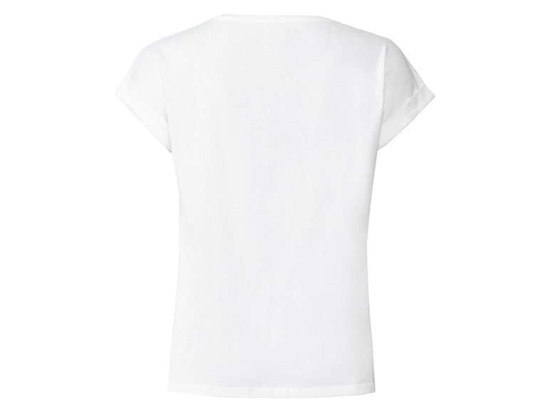 Gehe zu Vollbildansicht: ESMARA® T-Shirt Damen, aus reiner Baumwolle - Bild 4
