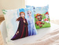 Kissen mit Motiven von Frozen und Paw Patrol.