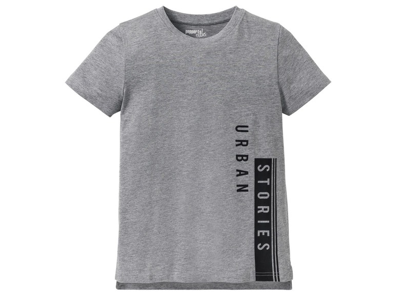 Gehe zu Vollbildansicht: PEPPERTS® T-Shirt Jungen, aufgesetzter Brusttasche oder Seitenschlitzen, mit Baumwolle - Bild 5