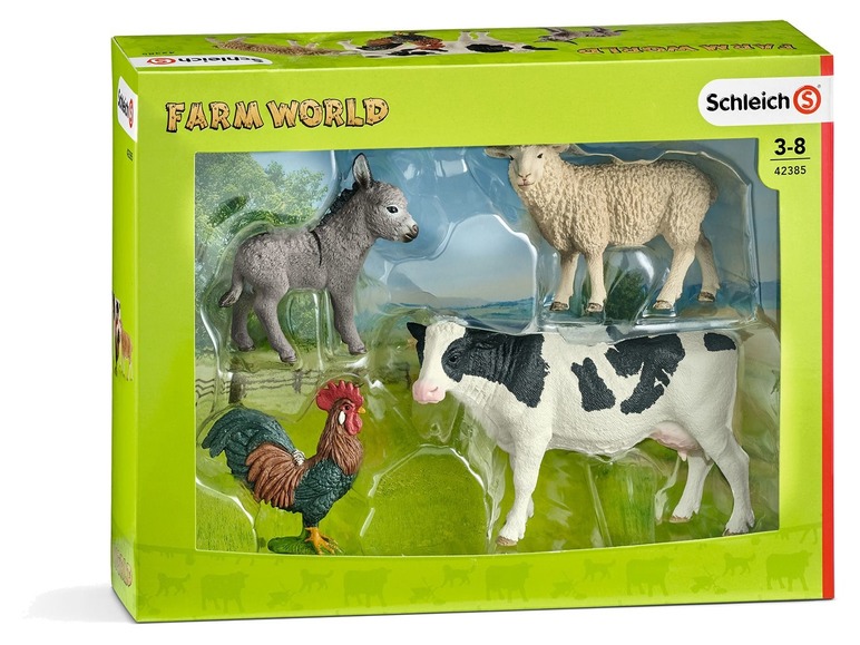 Gehe zu Vollbildansicht: Schleich Farm World 42385 »Starter-Set«, mit Bauernhoftieren, ab 3 Jahren - Bild 2