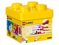 LEGO Classic Box mit 221 Steinen, inklusive rotem Auto und Stift.
