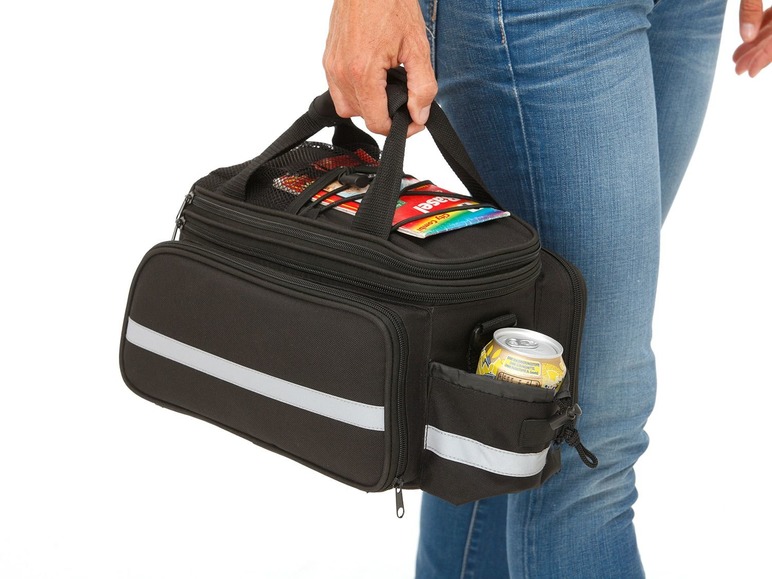Gehe zu Vollbildansicht: FISCHER Gepäckträgertasche »VARIO«, 14,5-25 L, mit Regenschutzhaube - Bild 11