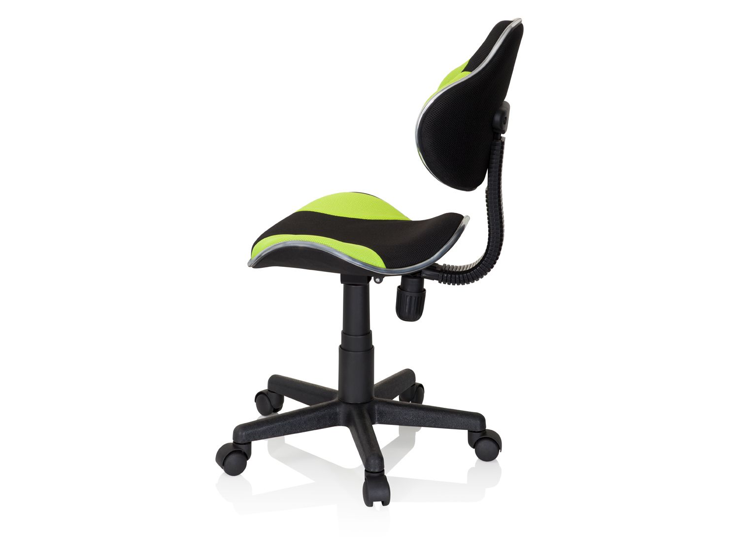 Thumbnail - hjh OFFICE Kinderschreibtischstuhl / Kinderstuhl KIDDY GTI-2 (Schwarz / Grün)