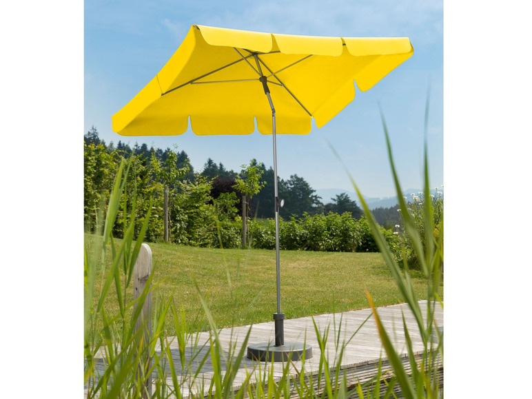 Gehe zu Vollbildansicht: Schneider Sonnenschirm »Locarno«, rechteckig, 50+ UV-Schutz, 2-teiliger Stock, mit Knicker - Bild 30