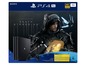 PlayStation 4 Pro mit Death Stranding Spiel und Controller.