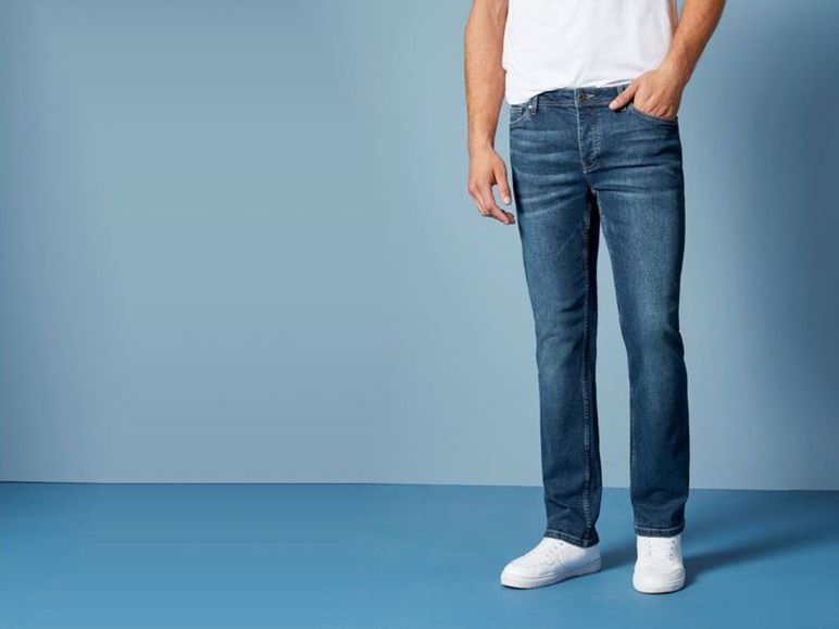 Gehe zu Vollbildansicht: LIVERGY® Herren Jeans Straight fit - Bild 3