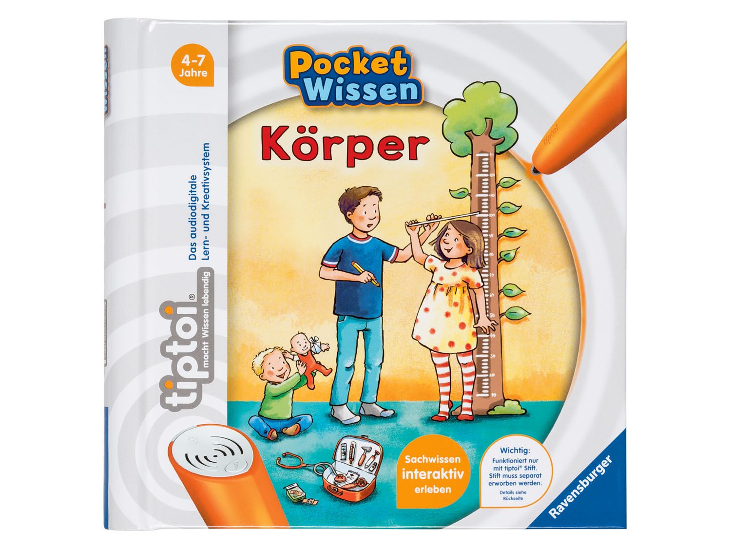 Ravensburger Kinder TipToi Pocket Wissen (Körper) | 09783473554201