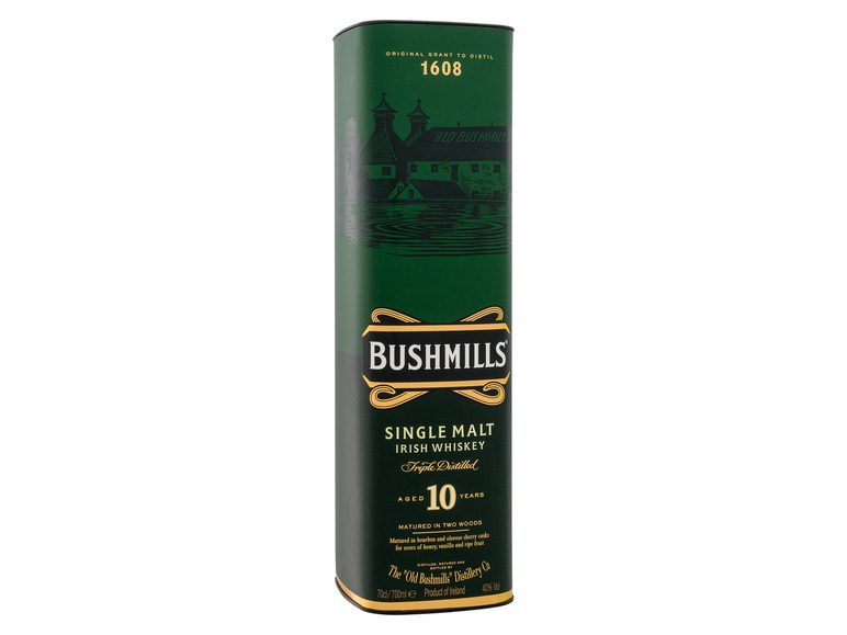 Gehe zu Vollbildansicht: BUSHMILLS Single Malt Irish Whiskey 10 Jahre 40% Vol - Bild 3