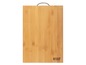 Ein rechteckiges Bambus-Schneidebrett mit Griff von Russell Hobbs.